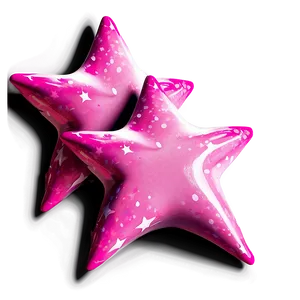 Fantasy Pink Stars Png 3 PNG Image