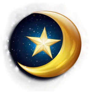 Fantasy Round Star Png Lck84 PNG Image