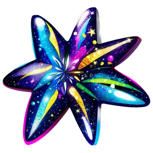 Fantasy Sparkle Star Png Pmt51 PNG Image