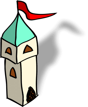 Rpg Map Symbols - Tower Clip Art, HD Png Download PNG image with transparent background