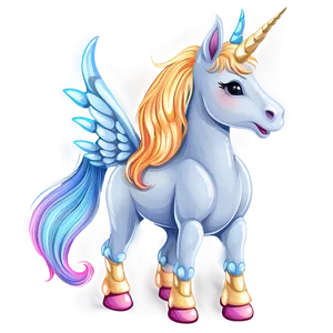 Fantasy Unicorn Clipart Png Aqi PNG Image