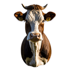 Farm Animal Cow Face PNG kef PNG