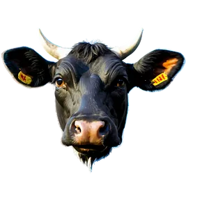 Farm Animal Cow Head Png Eun47 PNG Image