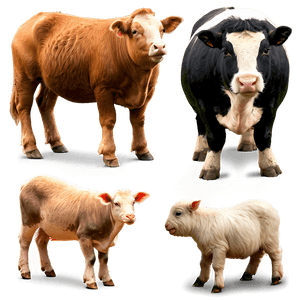 Farm Animals Collection PNG 05242024 PNG