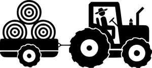 Transparent Farmer On Tractor Clipart - Png Icon Farmer, Png Download PNG with transparent background