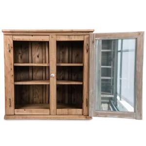 Farmhouse Chic Cabinet Png 10 PNG Image