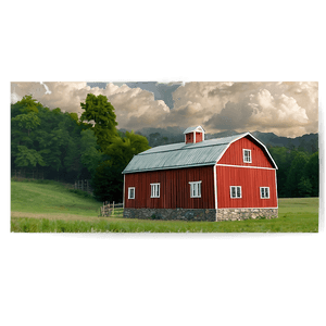 Farmhouse Scenery PNG 05242024 PNG