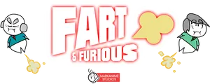 Fart_and_ Furious_ Cartoon PNG Image