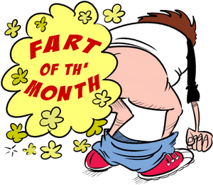 Transparent Fart Clipart - Farts Of The Month, HD Png Download PNG image with transparent background