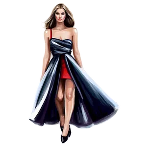 Fashion Illustration Art Png 06112024 PNG Image
