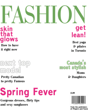 Magazine Cover Design Png, Transparent Png PNG image with transparent background