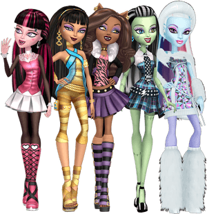 Art Id - - Monster High Characters Movies, HD Png Download PNG with transparent background