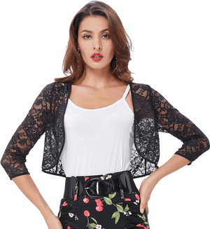 Women Shrug Png Download - Toreras Para Vestido, Transparent Png PNG image with transparent background