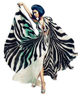Nicki Minaj Roberto Cavalli Shoot, HD Png Download PNG image with transparent background