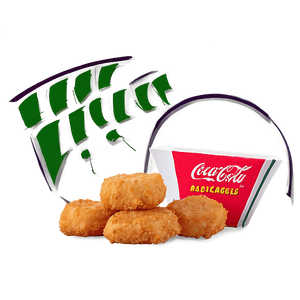 Fast Food Chicken Nuggets PNG 5 PNG with transparent background