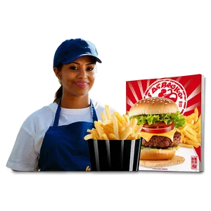 Fast Food Workers Png 06292024 PNG Image