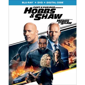 Fast Furious Hobbs Shaw Blu Ray Cover PNG Image