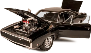 Fast Furious Iconic Dodge Charger PNG Image