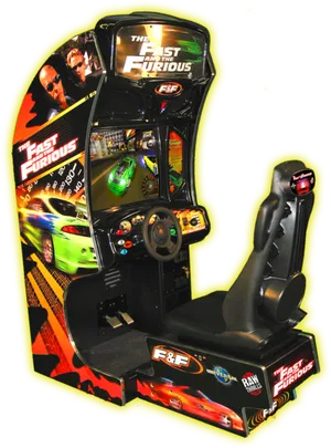 Fastand Furious Arcade Racing Game PNG Image