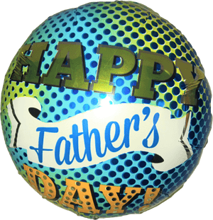 Fathers Day Celebration Balloon PNG image with transparent background
