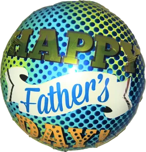 Fathers Day Celebration Balloon PNG Image