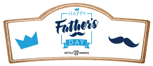 Fathers Day Celebration Banner PNG image with transparent background