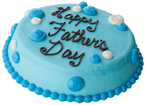 Father's Day Round Cake - Small Fathers Day Cake, HD Png Download PNG image with transparent background