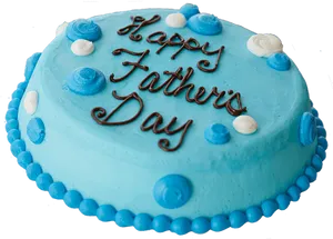 Fathers Day Celebration Cake PNG Image