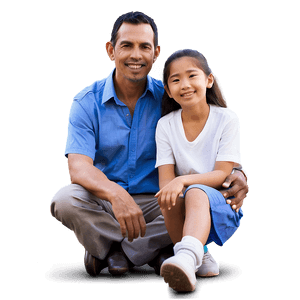 Fathers Day Family Photo PNG xgc PNG image with transparent background