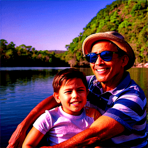 Fathers Day Fishing Trip PNG qee22 PNG image with transparent background