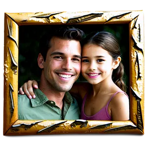 Fathers Day Photo Frame Png Vcy PNG Image