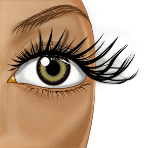 Faux Mink Eyelashes PNG 05042024 PNG