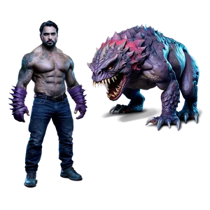 Fearsome Monster Png Hsv63 PNG Image