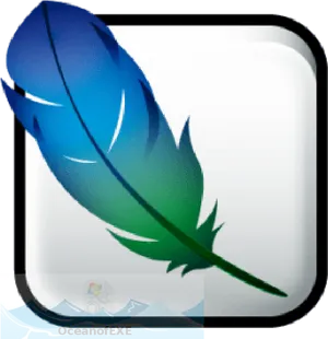 Feather Icon Graphic PNG Image