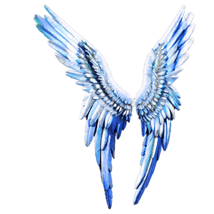 Feathered Angel Wings Picture PNG apf PNG image with transparent background