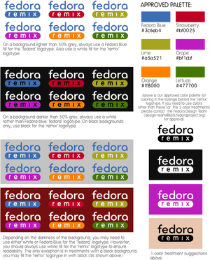 Fedora Remix Design Guidelines - Graphic Design, HD Png Download PNG with transparent background