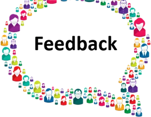 Feedback Chat Bubble Concept PNG Image