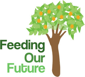 Feeding Our Future Tree Illustration PNG Image