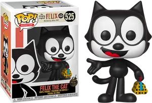 Felix The Cat Funko Pop Figure PNG Image