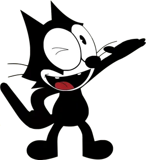 Felixthe Cat Winking PNG Image