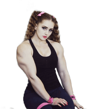 Transparent Bodybuilders Clipart - Beautiful Girl Body Building, HD Png Download PNG image with transparent background