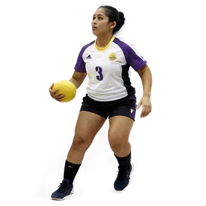 Female Handball Player Png 06242024 PNG Image