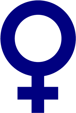 Area,text,symbol - Female Gender Symbol Small, HD Png Download PNG with transparent background