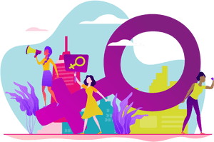 Feminism Vectors, HD Png Download PNG with transparent background