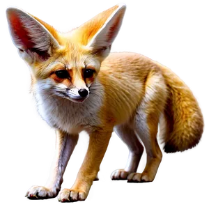 Fennec Fox A PNG Image