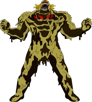 Ferocious_ Broly_ Transformation PNG Image