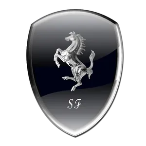 Ferrari Logo Shield PNG Image