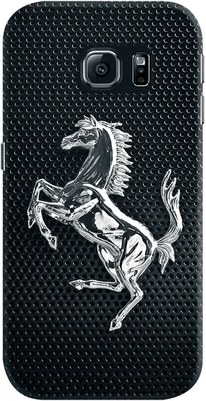 Ferrari Prancing Horse Phone Case PNG Image