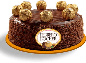 Transparent Chocolate Cake Png - Cake Ferrero Rocher, Png Download PNG image with transparent background
