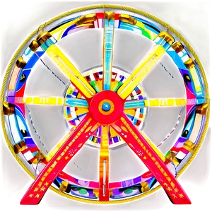 Ferris Wheel B PNG Image